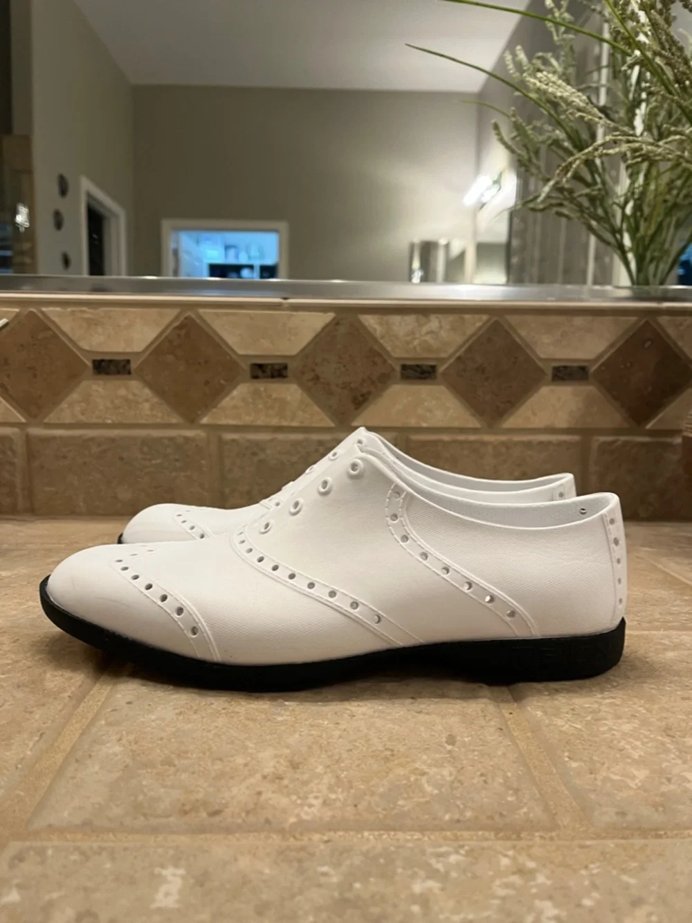 Biion White Unisex Golf Shoes 7/9 - Picture 3 of 7